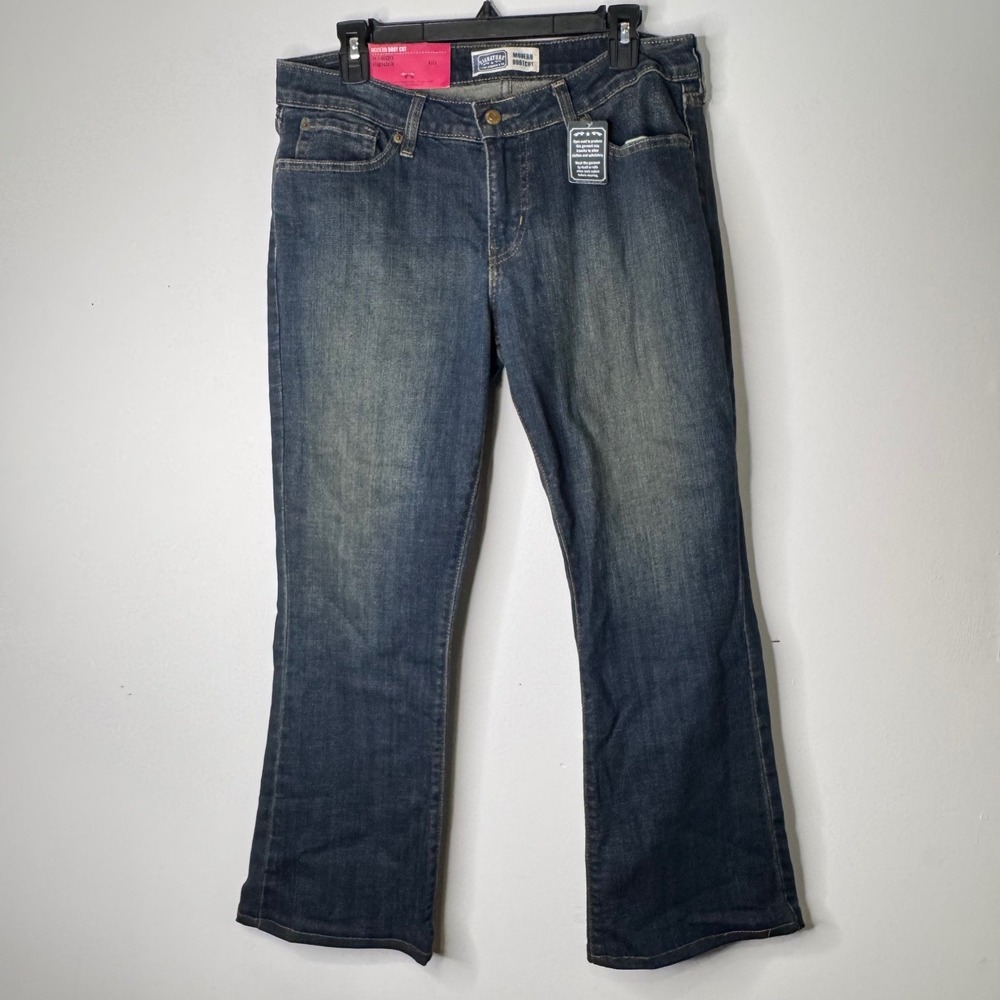 Signature Levi Strauss & Co. Womens Modern Boot Cut Jeans Mid Rise Size 14 S NWT